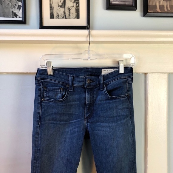 Rag & Bone Ankle Skinny w/ Frayed Hem 👖 - Picture 3 of 10